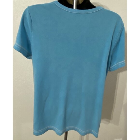 Secret Treasures Sleepwear Womens Size M(8-10) Top Vacation Graphics - Picture 7 of 9